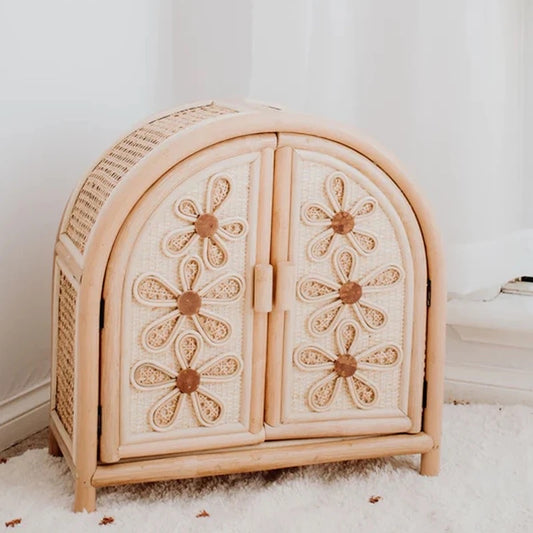 Rattan Daisy Doll Wardrobe